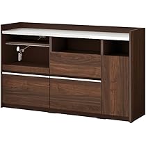 大瀧インテリアステンレス天板 キッチンカウンター 食器棚 幅150cm